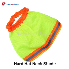La sécurité à haute visibilité d&#39;ombre de cou fonctionne la construction dure de casque de casque de Sun Shield